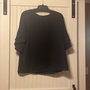 XL NAVY BLUE BLOUSE